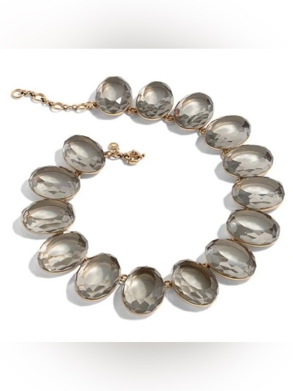 J.Crew Smoky Oversized Gem Necklace - NWT